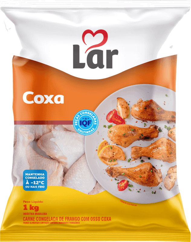 COXA DE FRANGO LAR- 1KG.